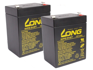 Akku Batteriesatz kompatibel Lifter Hebelifter Batterie AGM Blei 2x 12V 2,9Ah
